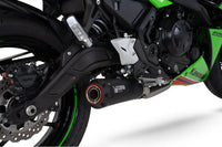 scorpion red power full system exhaust kawasaki ninja 650 2023