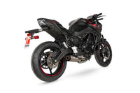 scorpion red power full system exhaust kawasaki z650 2020
