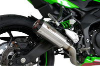 scorpion red power full system exhaust kawasaki zx 4rr 2024