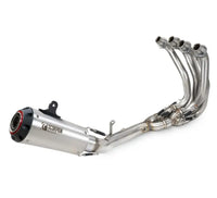 scorpion red power full system exhaust kawasaki zx 4rr 2024