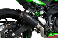 scorpion red power full system exhaust kawasaki zx 4rr 2024