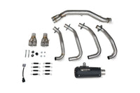 scorpion red power full system exhaust kawasaki zx 4rr 2024