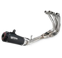 scorpion red power full system exhaust kawasaki zx 4rr 2024