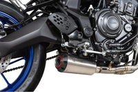 scorpion red power full system exhaust yamaha mt 07 2024