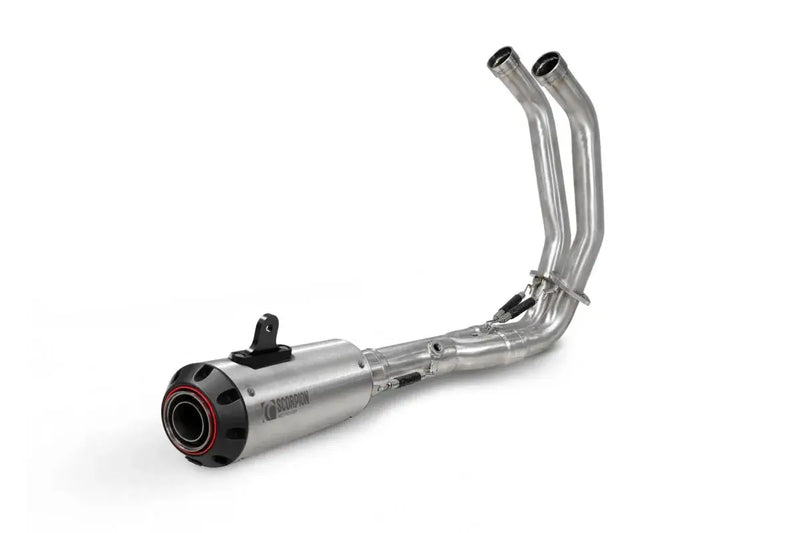 scorpion red power full system exhaust yamaha mt 07 2024