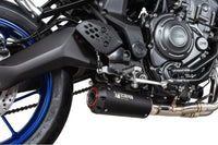 scorpion red power full system exhaust yamaha mt 07 2024