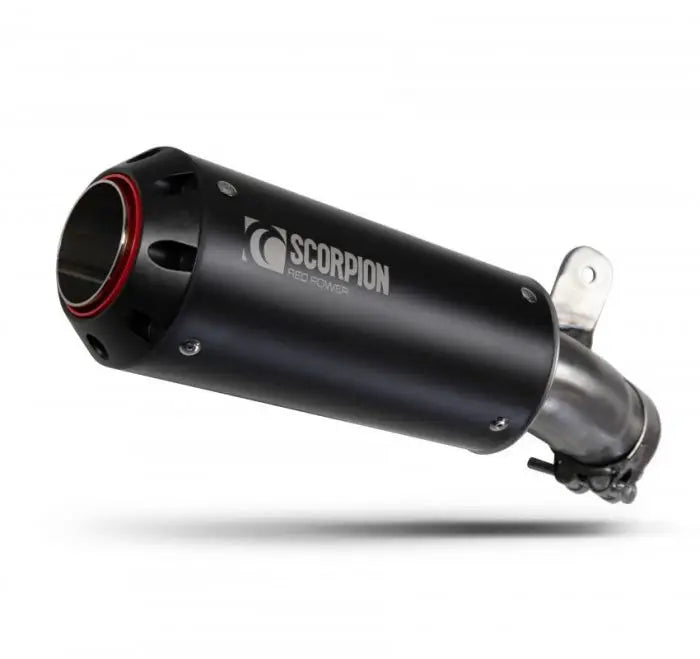 scorpion red power full system exhaust yamaha r7 mt 07 2022