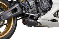 scorpion red power full system exhaust yamaha r7 mt 07 2022