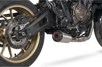 scorpion red power full system exhaust yamaha xsr700 2021