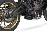 scorpion red power full system exhaust yamaha xsr700 2021