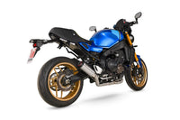 scorpion red power full system exhaust yamaha xsr900 2023