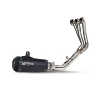 scorpion red power full system exhaust yamaha xsr900 2023