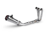 scorpion red power full system exhaust yamaha xsr900 gp 2024