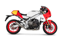 scorpion red power full system exhaust yamaha xsr900 gp 2024