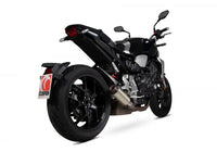 scorpion red power slip on exhaust honda cb1000r 2018