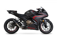 scorpion red power slip on exhaust honda cbr500r 2019