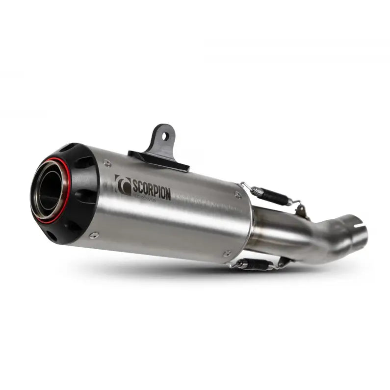 scorpion red power slip on exhaust honda cbr500r 2019