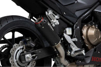 scorpion red power slip on exhaust honda cbr500r 2019