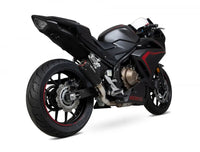 scorpion red power slip on exhaust honda cbr500r 2019