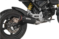 scorpion red power slip on exhaust honda grom 2021