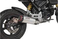 scorpion red power slip on exhaust honda grom 2021