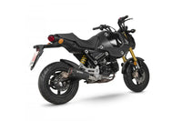 scorpion red power slip on exhaust honda grom 2021