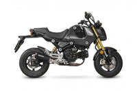 scorpion red power slip on exhaust honda grom 2021