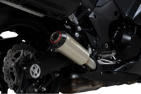 scorpion red power slip on exhaust kawasaki ninja 1000 2017