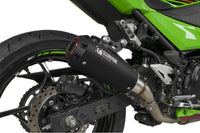 scorpion red power slip on exhaust kawasaki ninja 400 2018 2023