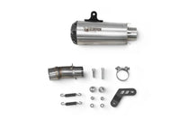 scorpion red power slip on exhaust kawasaki ninja 400 2018 2023
