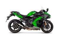 scorpion red power slip on exhaust kawasaki ninja h2 sx 2022