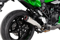 scorpion red power slip on exhaust kawasaki ninja h2 sx 2022