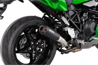 scorpion red power slip on exhaust kawasaki ninja h2 sx 2022