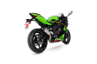 scorpion red power slip on exhaust kawasaki ninja zx 4rr 2023