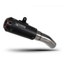 scorpion red power slip on exhaust kawasaki ninja zx 6r 2017
