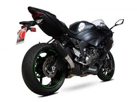 scorpion red power slip on exhaust kawasaki ninja zx 6r 2017
