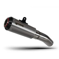 scorpion red power slip on exhaust kawasaki ninja zx 6r 2017