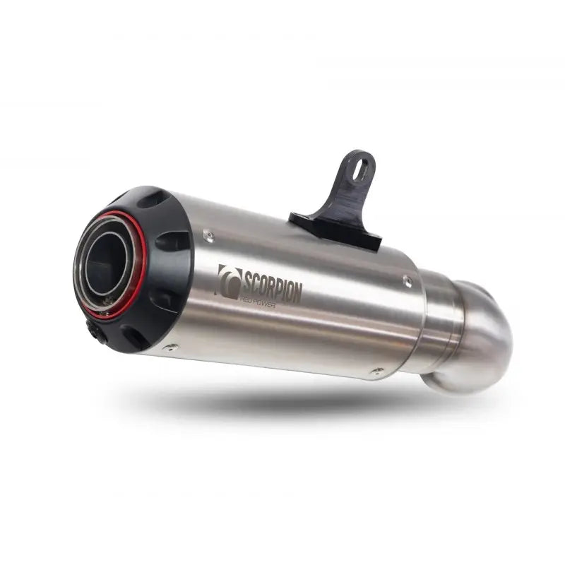 scorpion red power slip on exhaust kawasaki z900 2020