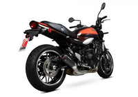 scorpion red power slip on exhaust kawasaki z900rs 2017