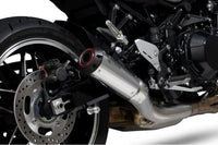 scorpion red power slip on exhaust kawasaki z900rs 2017