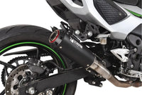 scorpion red power slip on exhaust ninja 7 hybrid