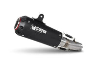 scorpion red power slip on exhaust ninja 7 hybrid
