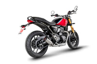 scorpion red power slip on exhaust triumph speed 400 2024