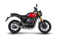 scorpion red power slip on exhaust triumph speed 400 2024