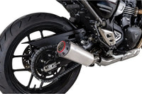 scorpion red power slip on exhaust triumph speed 400 2024