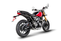 scorpion red power slip on exhaust triumph speed 400 2024