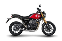 scorpion red power slip on exhaust triumph speed 400 2024