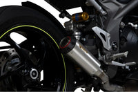 scorpion red power slip on exhaust triumph speed triple 1050 r s 2018