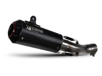 scorpion red power slip on exhaust triumph speed triple 1050 r s 2018