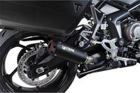 scorpion red power slip on exhaust triumph tiger sport 800 2025 with panniers